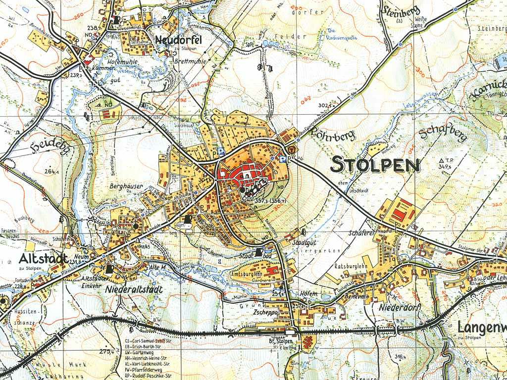 Stolpener Land 1:20000