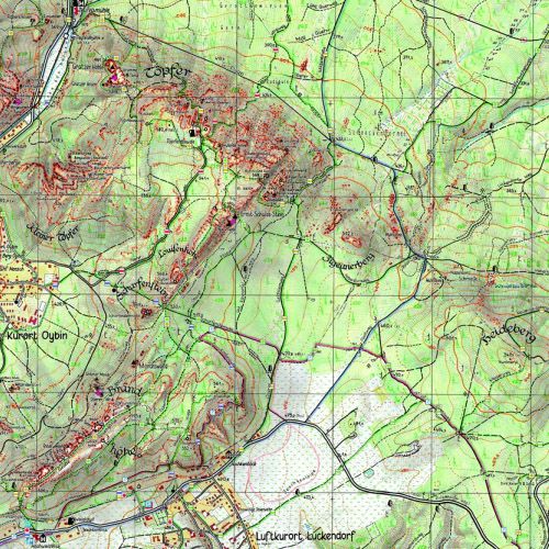 Zittauer Gebirge (Ost) 1:10000