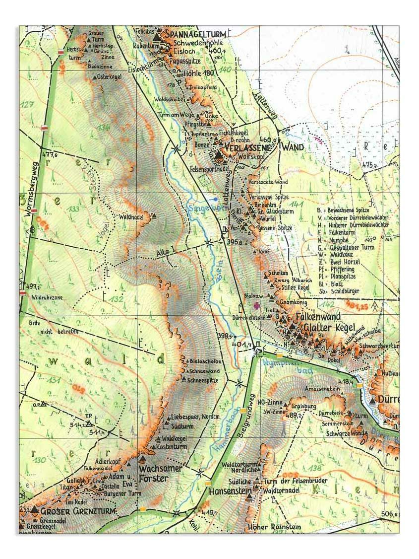 Bielatalgebiet 1:10000