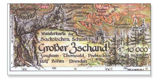 Großer Zschand 1:10000