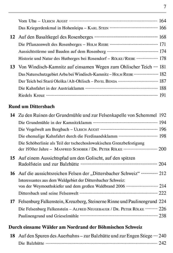 Wander- & Naturführer Böhmische Schweiz